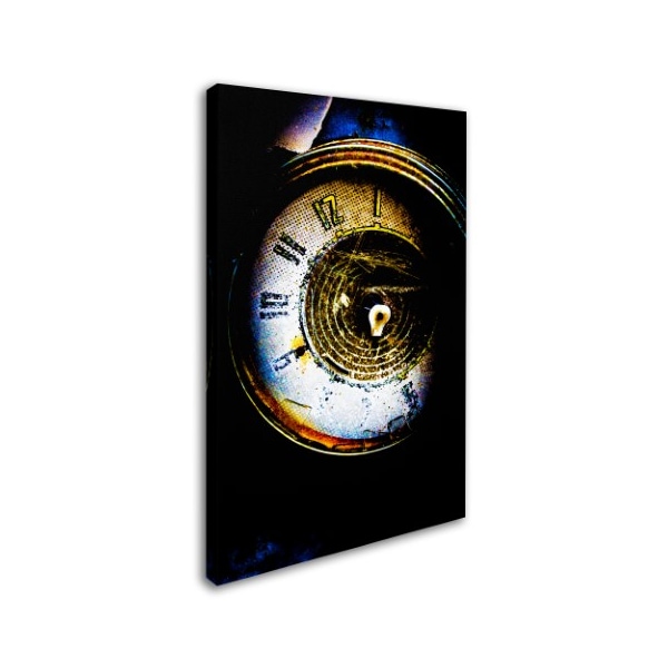 LightBoxJournal 'Garage Clock' Canvas Art,22x32